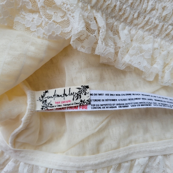 Free People Intimately 2  lace tube bras size L & M - Picture 5 of 5